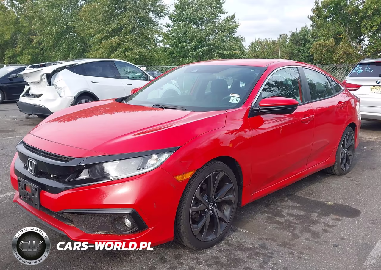 2020 Honda Civic Sport VIN:2HGFC2F85LH578638 - 2