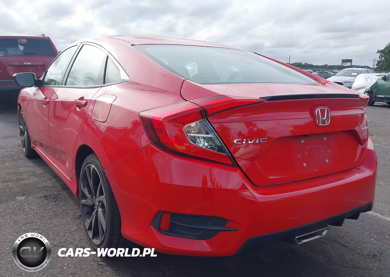 2020 Honda Civic Sport VIN:2HGFC2F85LH578638 - 3