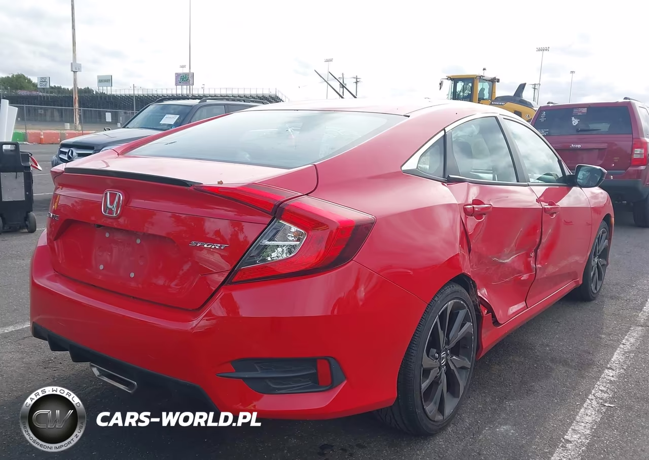2020 Honda Civic Sport VIN:2HGFC2F85LH578638 - 4