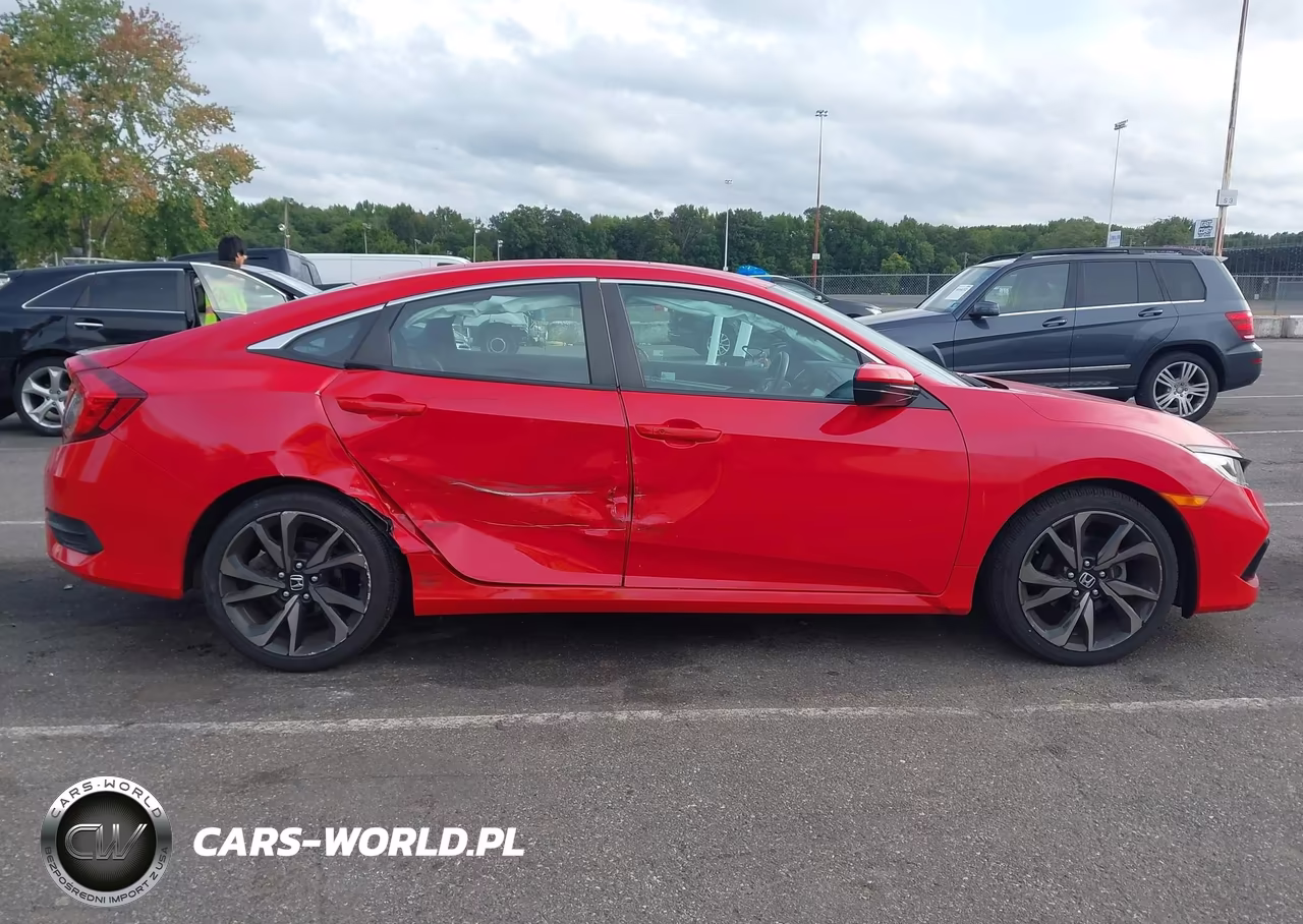 2020 Honda Civic Sport VIN:2HGFC2F85LH578638 - 6