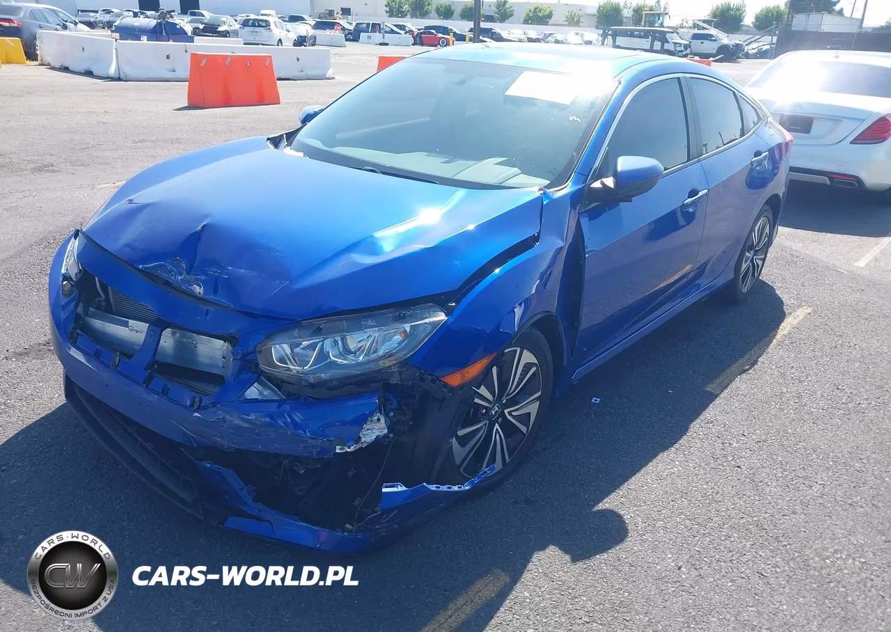 2018 Honda Civic Ex-L VIN:JHMFC1F78JX034156 - 2