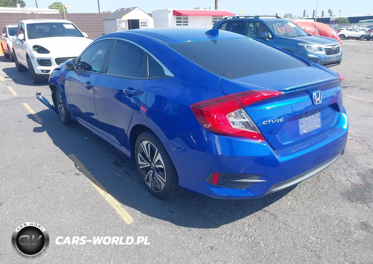 2018 Honda Civic Ex-L VIN:JHMFC1F78JX034156 - 3