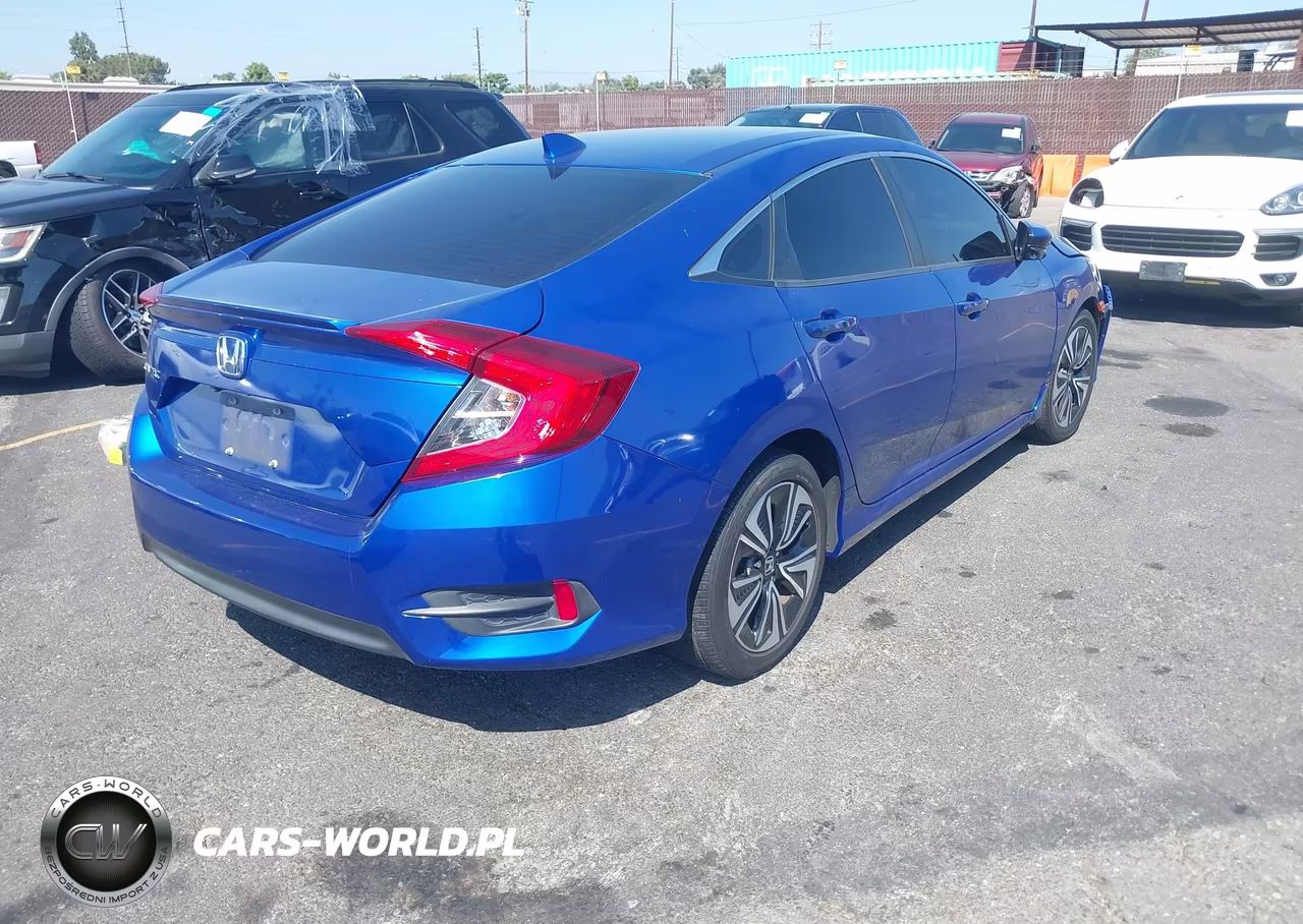 2018 Honda Civic Ex-L VIN:JHMFC1F78JX034156 - 4