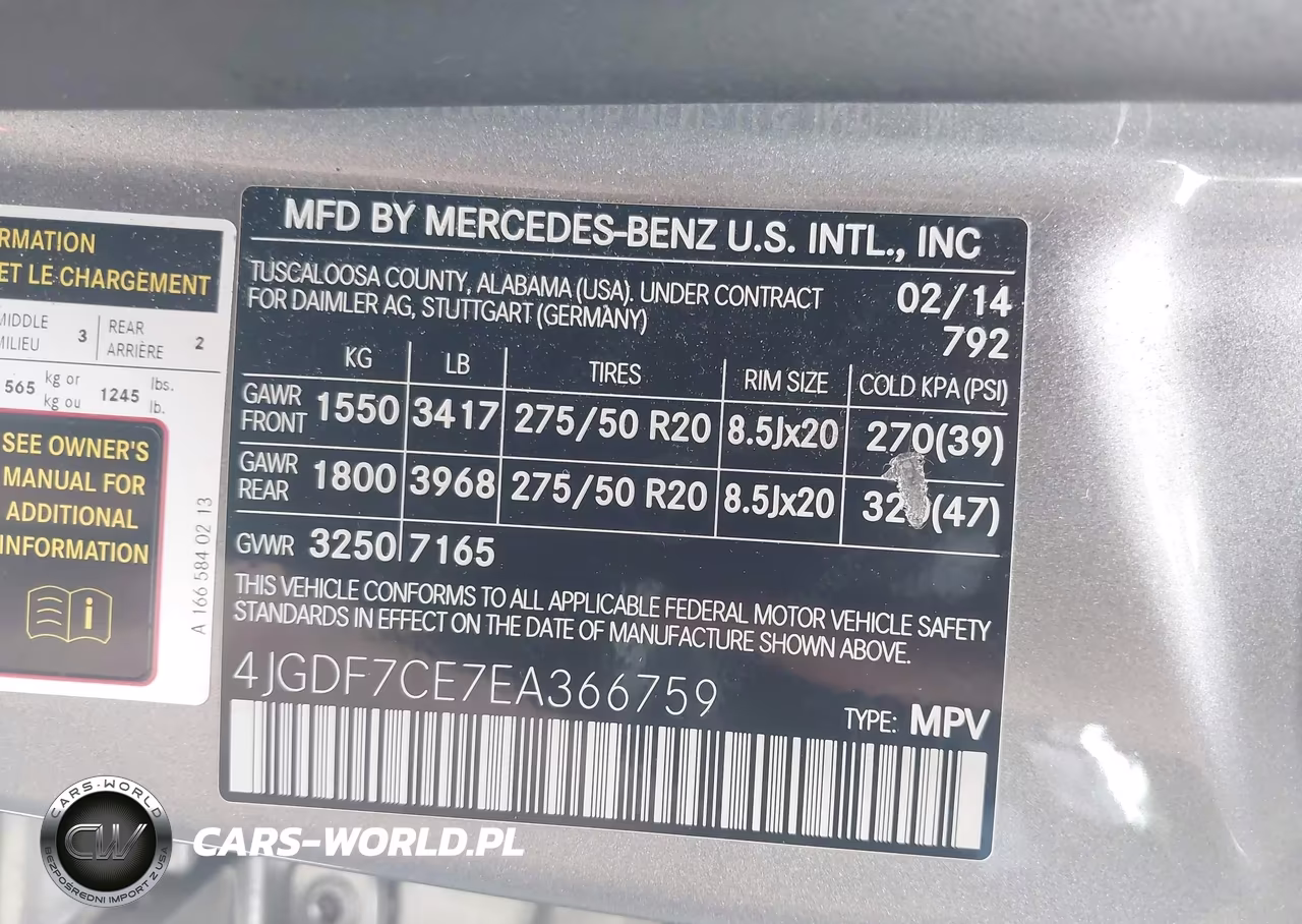 2014 Mercedes-Benz Gl 450 4Matic VIN:4JGDF7CE7EA366759 - 9