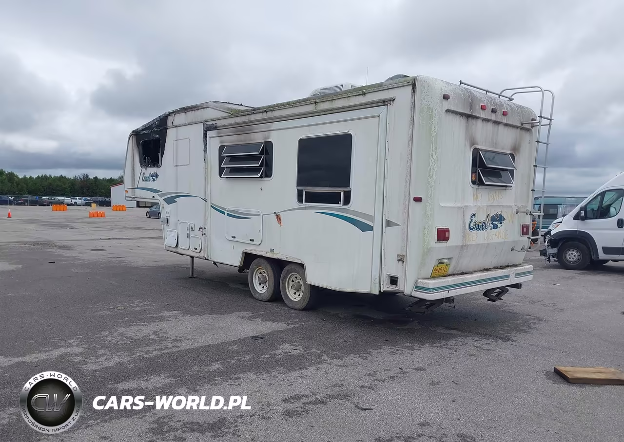 1998 Excel Camper Fifth Wheel VIN:4DLRV272XW1001600 - 3