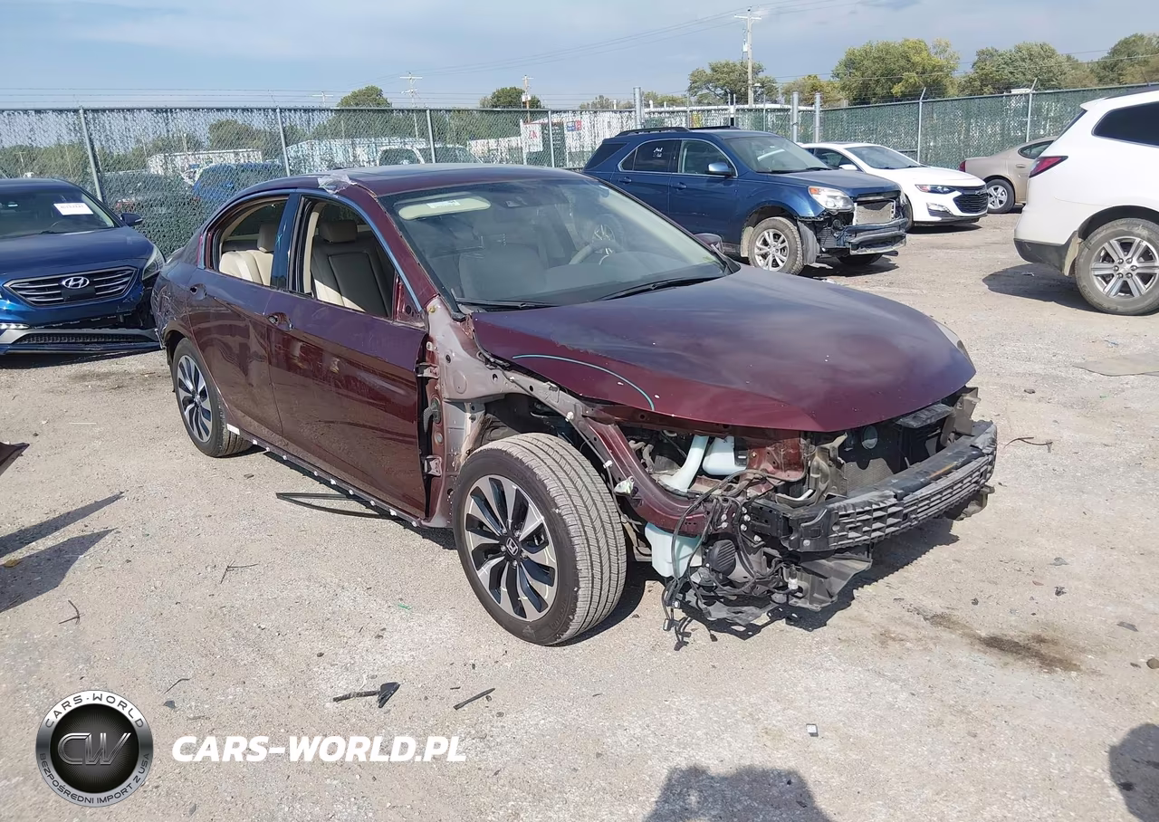 2017 Honda Accord Hybrid Touring VIN:JHMCR6F73HC004966 - 6