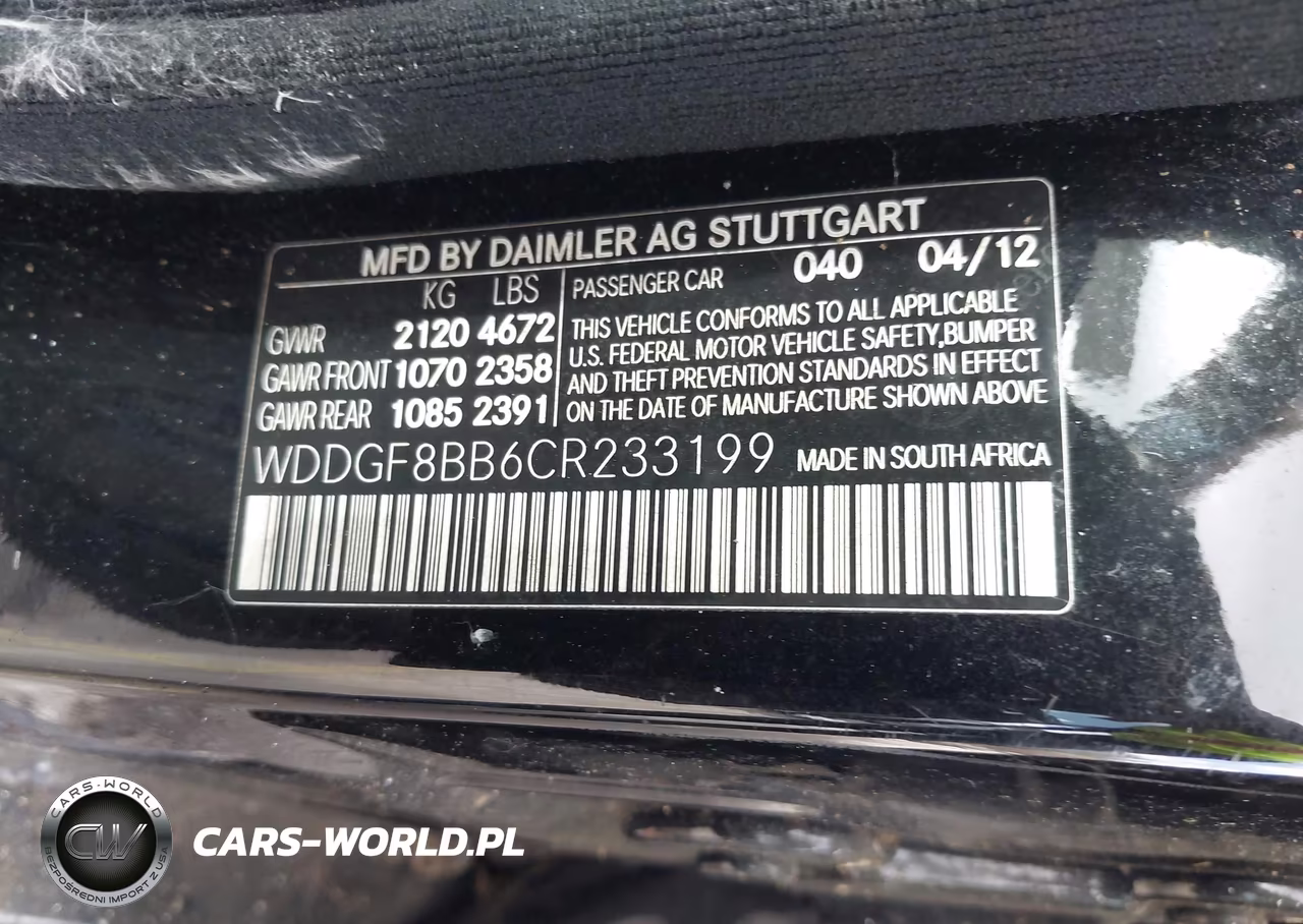 2012 Mercedes-Benz C 300 Sport 4Matic VIN:WDDGF8BB6CR233199 - 9