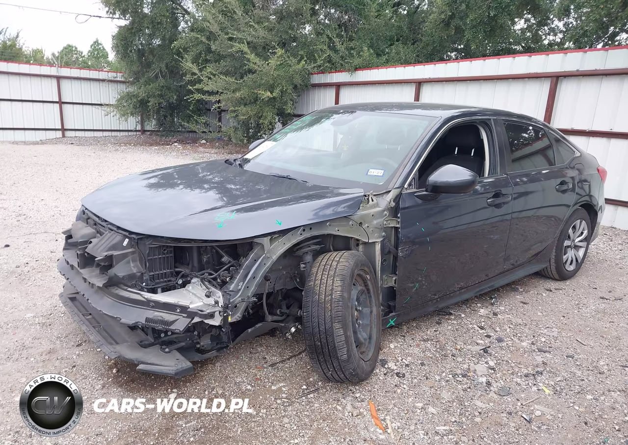 2023 Honda Civic Lx VIN:2HGFE2F2XPH555206 - 2