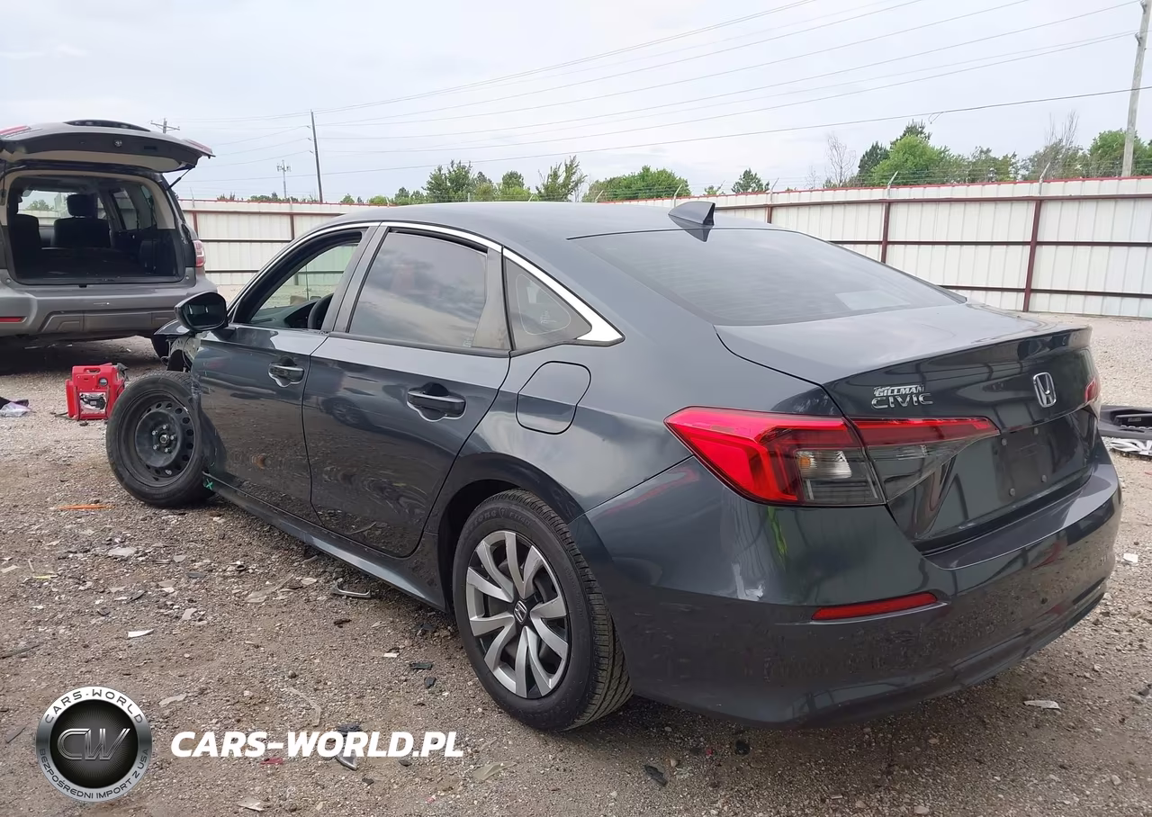 2023 Honda Civic Lx VIN:2HGFE2F2XPH555206 - 3