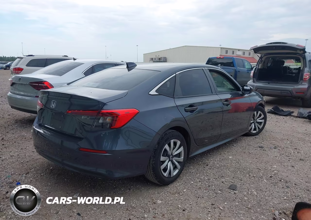 2023 Honda Civic Lx VIN:2HGFE2F2XPH555206 - 4
