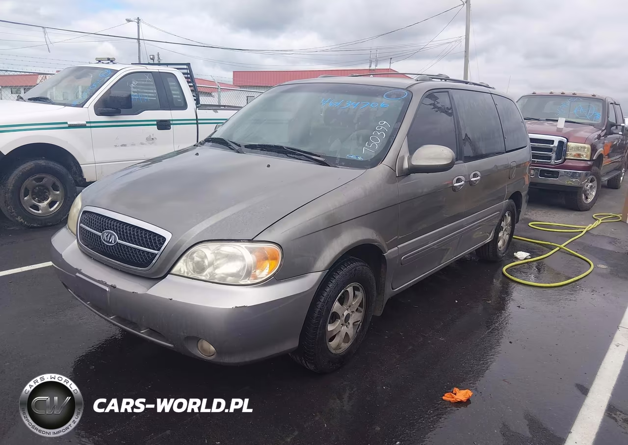 2005 Kia Sedona Ex-Lx VIN:KNDUP132756750399 - 2