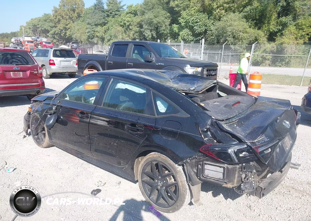 2025 Honda Civic Sport VIN:2HGFE2F52SH557907 - 3
