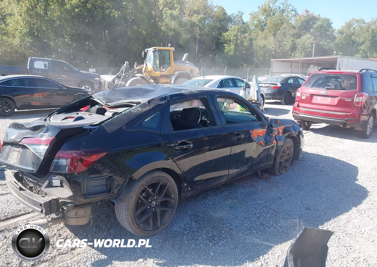 2025 Honda Civic Sport VIN:2HGFE2F52SH557907 - 4
