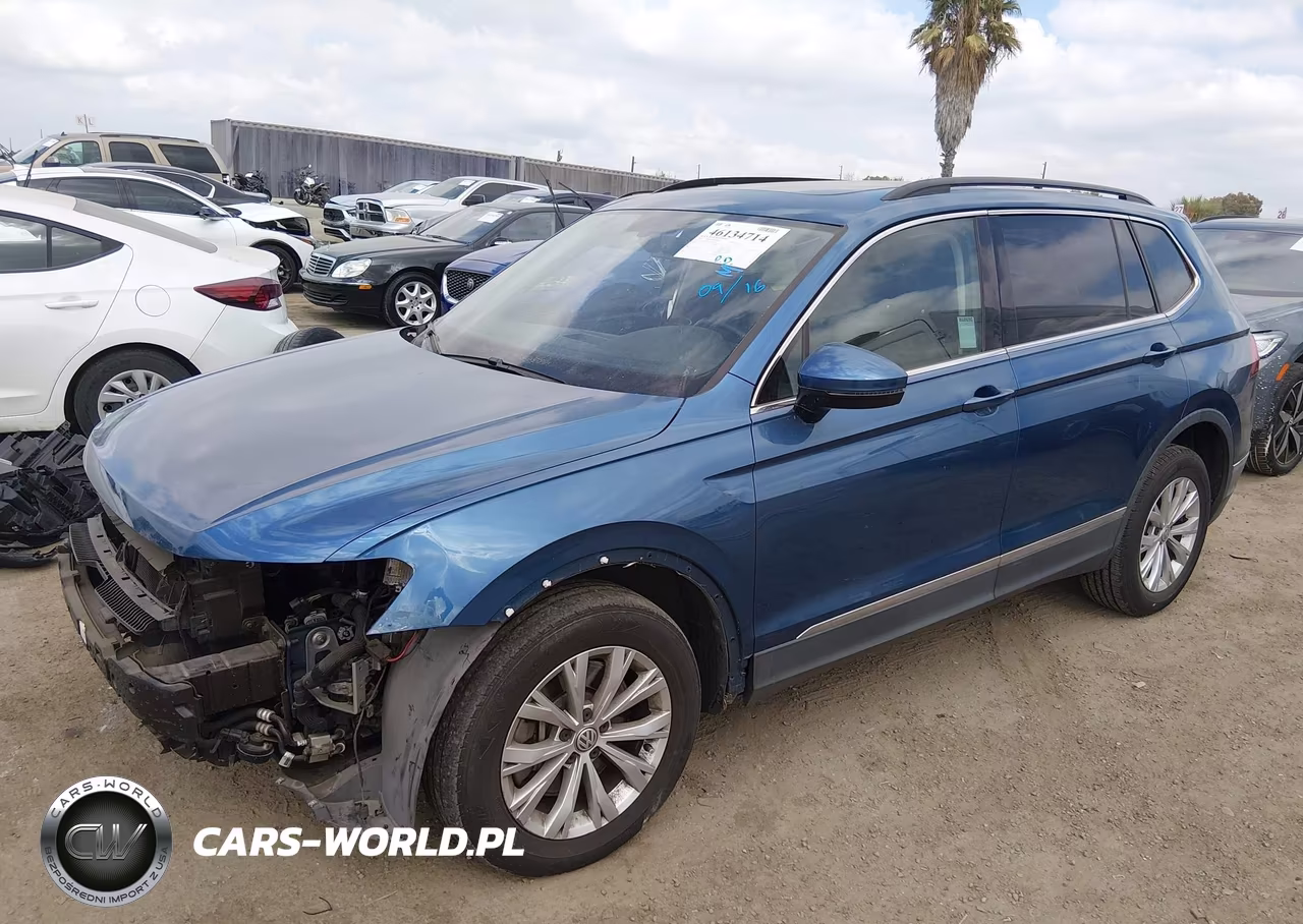 2018 Volkswagen Tiguan 2.0T Se-2.0T Sel VIN:3VV3B7AX3JM054579 - 2