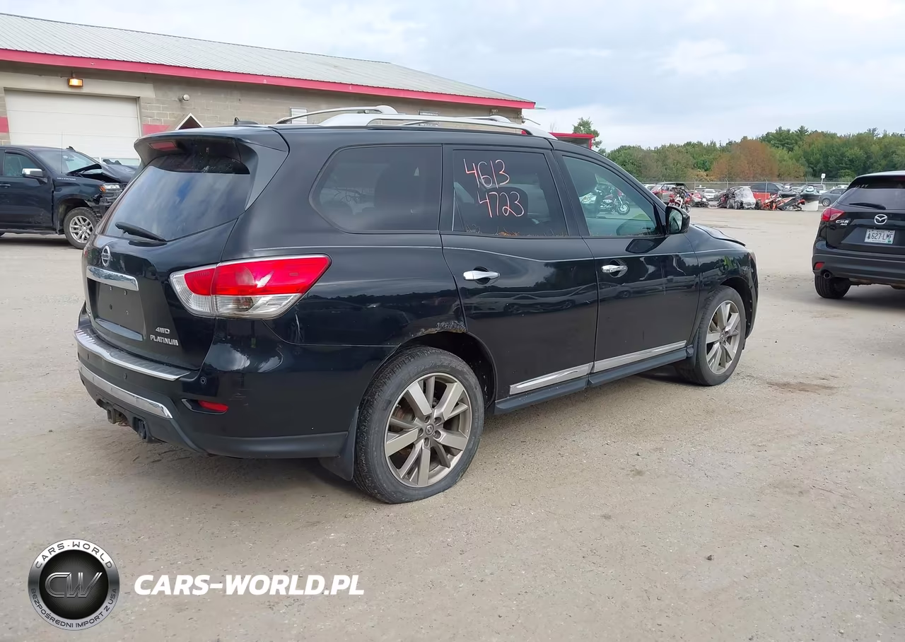 2014 Nissan Pathfinder Platinum VIN:5N1AR2MM9EC680369 - 4