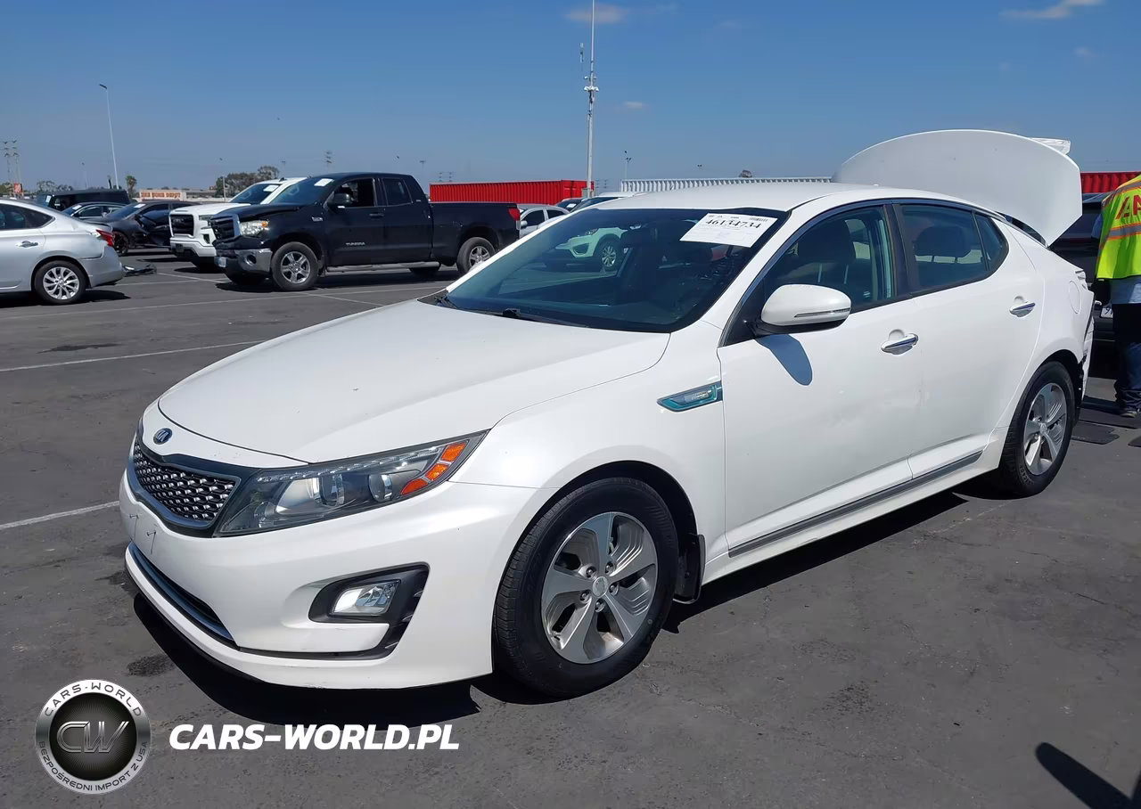 2015 Kia Optima Hybrid VIN:KNAGM4ADXF5086454 - 2