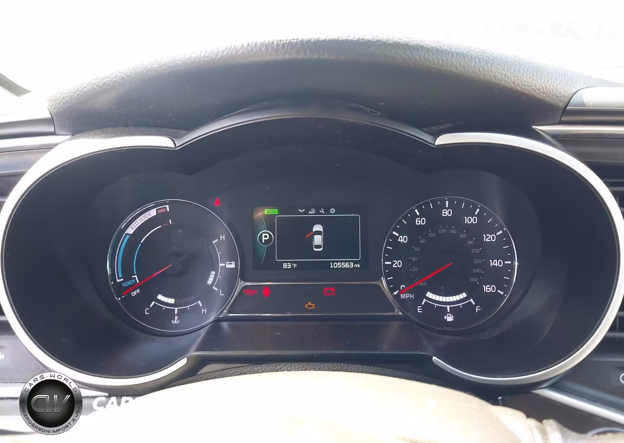 2015 Kia Optima Hybrid VIN:KNAGM4ADXF5086454 - 7