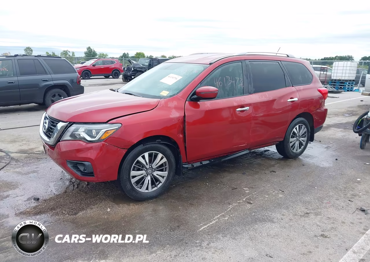 2017 NISSAN PATHFINDER S VIN:5N1DR2MM0HC614732 - 2