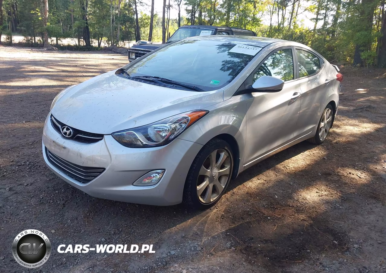 2012 Hyundai Elantra Limited (Ulsan Plant) VIN:KMHDH4AE4CU188381 - 2
