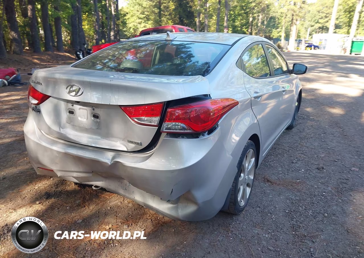 2012 Hyundai Elantra Limited (Ulsan Plant) VIN:KMHDH4AE4CU188381 - 4