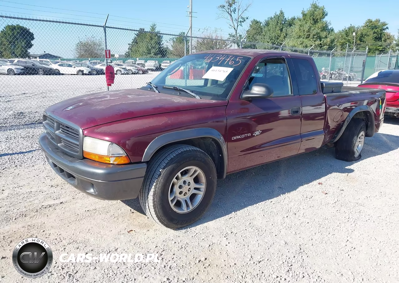 2002 Dodge Dakota VIN:1B7GL12X72S723499 - 2