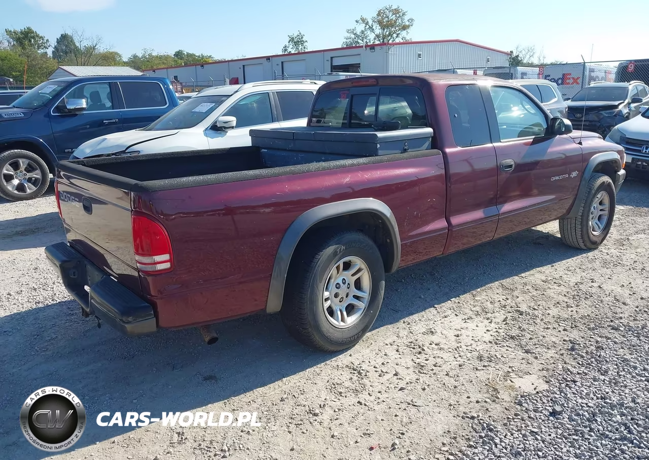 2002 Dodge Dakota VIN:1B7GL12X72S723499 - 4