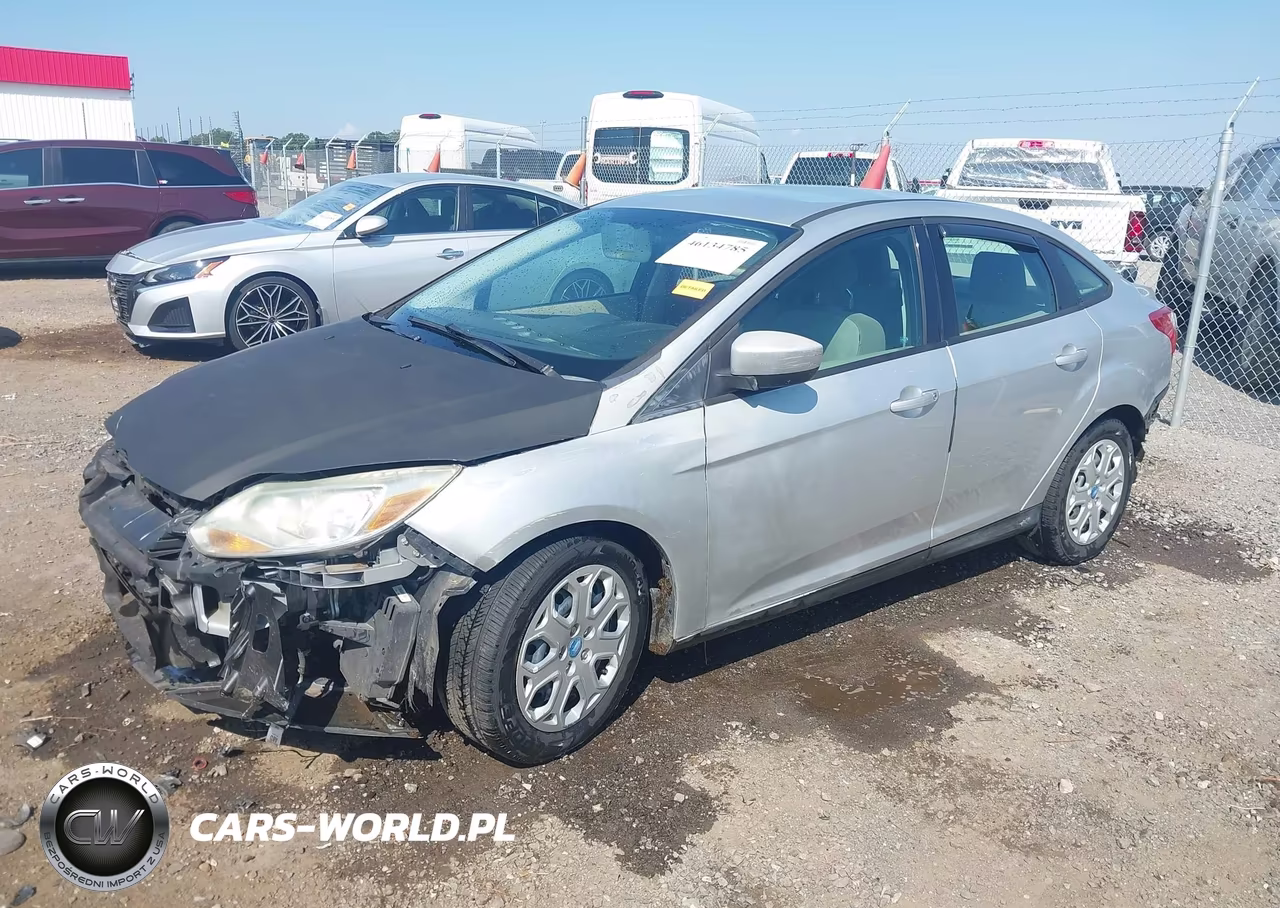 2012 Ford Focus Se VIN:1FAHP3F29CL231464 - 2