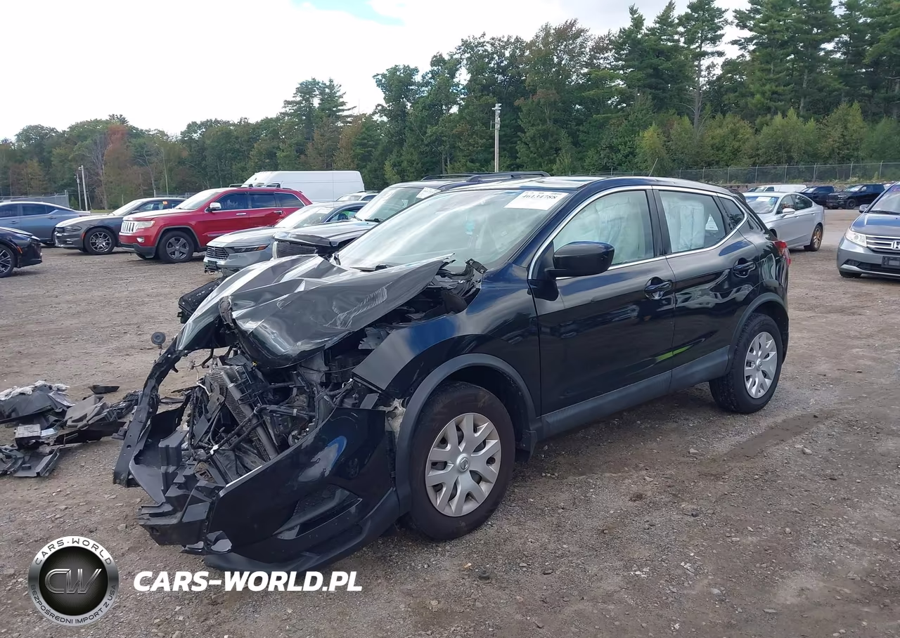 2020 Nissan Rogue Sport S Awd Xtronic Cvt VIN:JN1BJ1CW1LW375413 - 2
