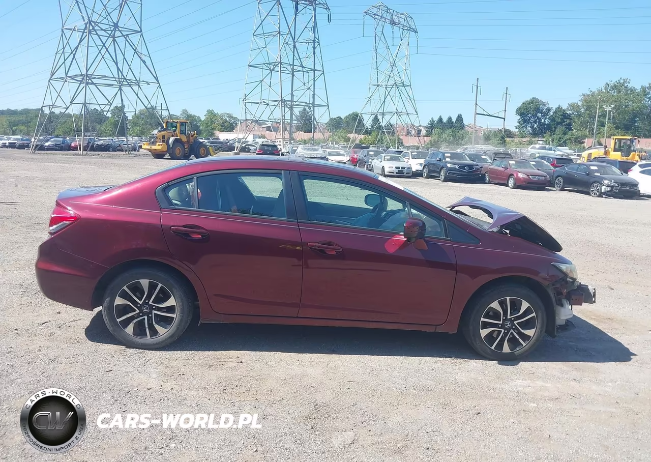 2015 Honda Civic Ex VIN:19XFB2F84FE207536 - 12