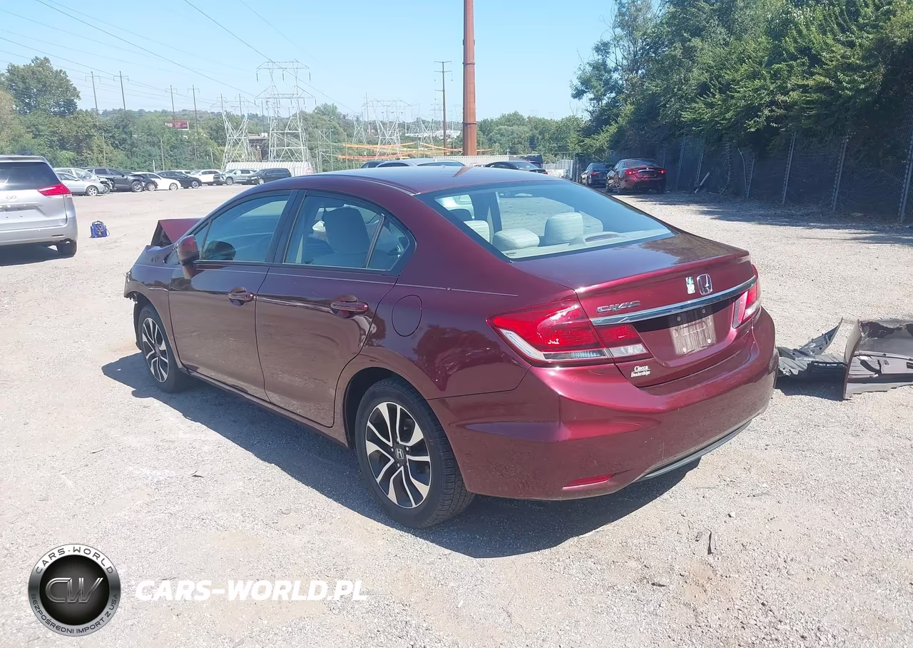 2015 Honda Civic Ex VIN:19XFB2F84FE207536 - 3