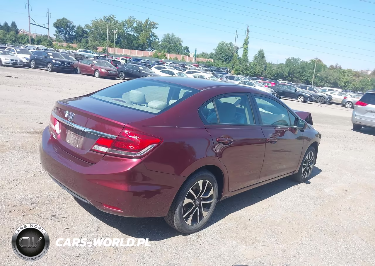 2015 Honda Civic Ex VIN:19XFB2F84FE207536 - 4
