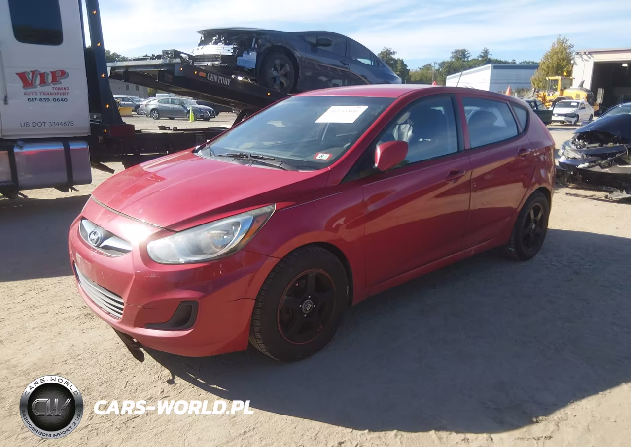 2013 Hyundai Accent Gs VIN:KMHCT5AE6DU105423 - 2