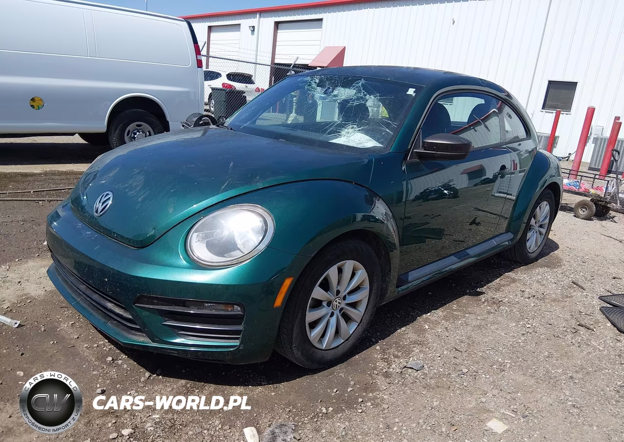 2017 Volkswagen Beetle #Pinkbeetle-1.8T Classic-1.8T S VIN:3VWF17AT0HM612424 - 2