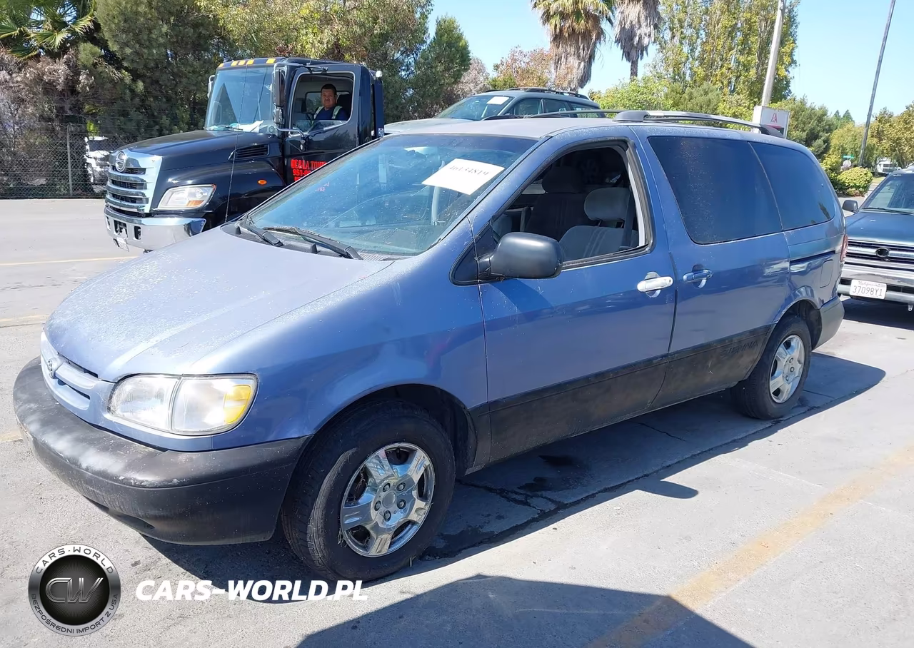 1998 Toyota Sienna Le VIN:4T3ZF13C7WU085117 - 2
