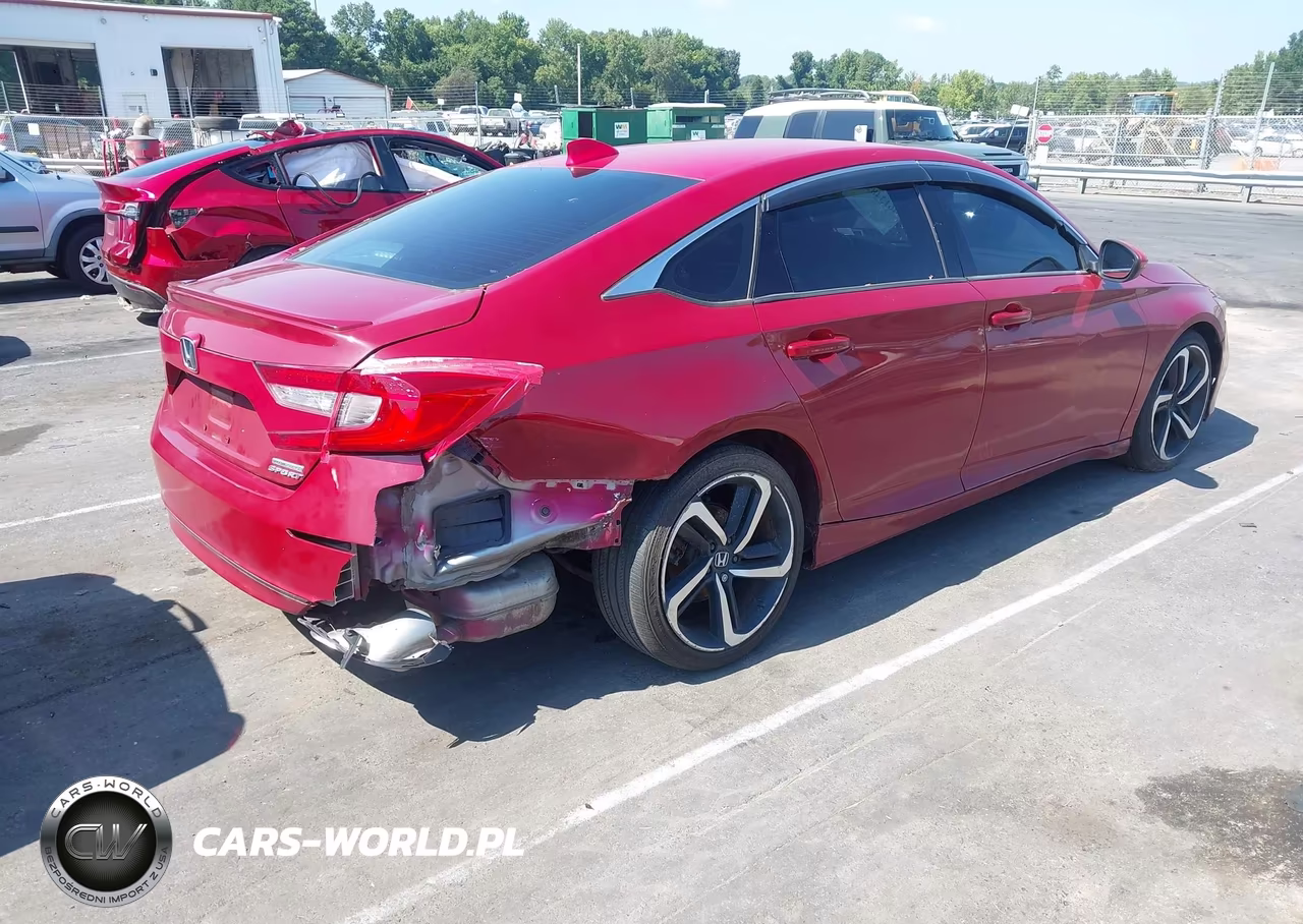 2018 Honda Accord Sport VIN:1HGCV1F33JA131443 - 4