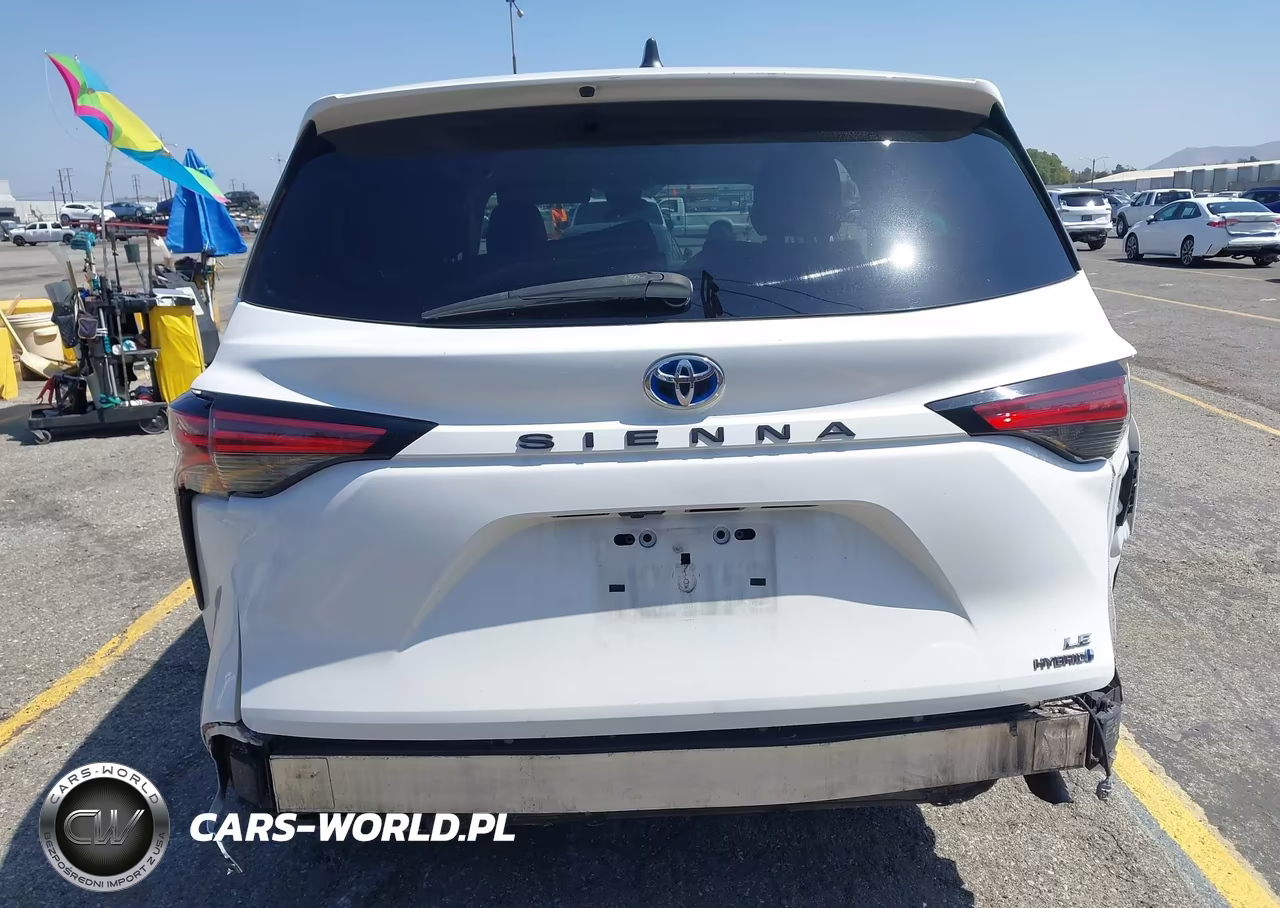 2021 Toyota Sienna Le VIN:5TDKRKEC7MS004496 - 17