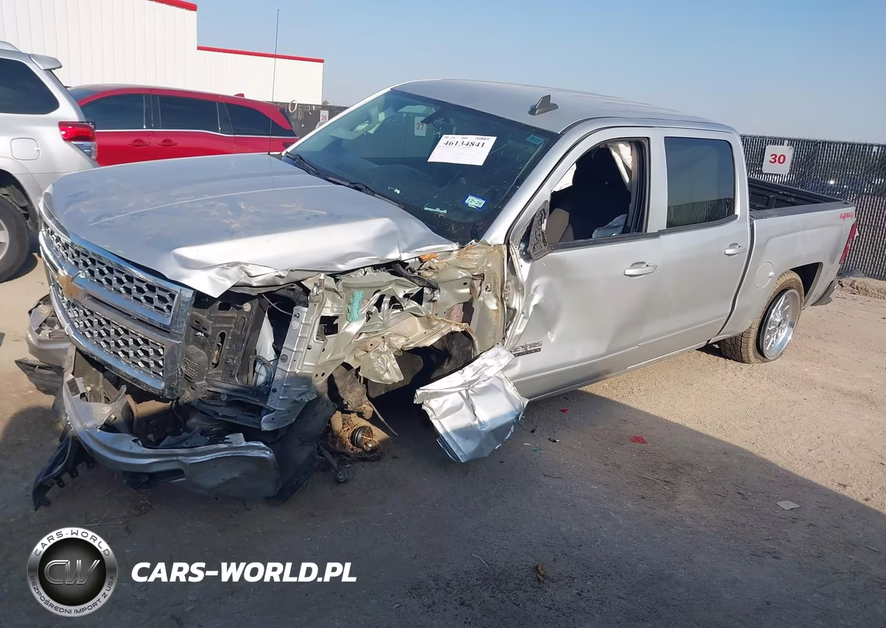 2015 Chevrolet Silverado 1500 1Lt VIN:3GCUKREC7FG534135 - 2