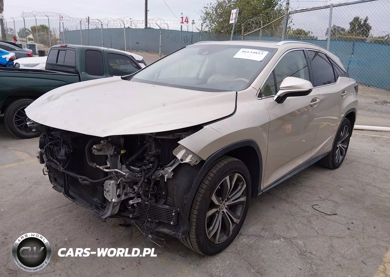 2017 Lexus Rx 450H VIN:2T2BGMCA1HC020206 - 2