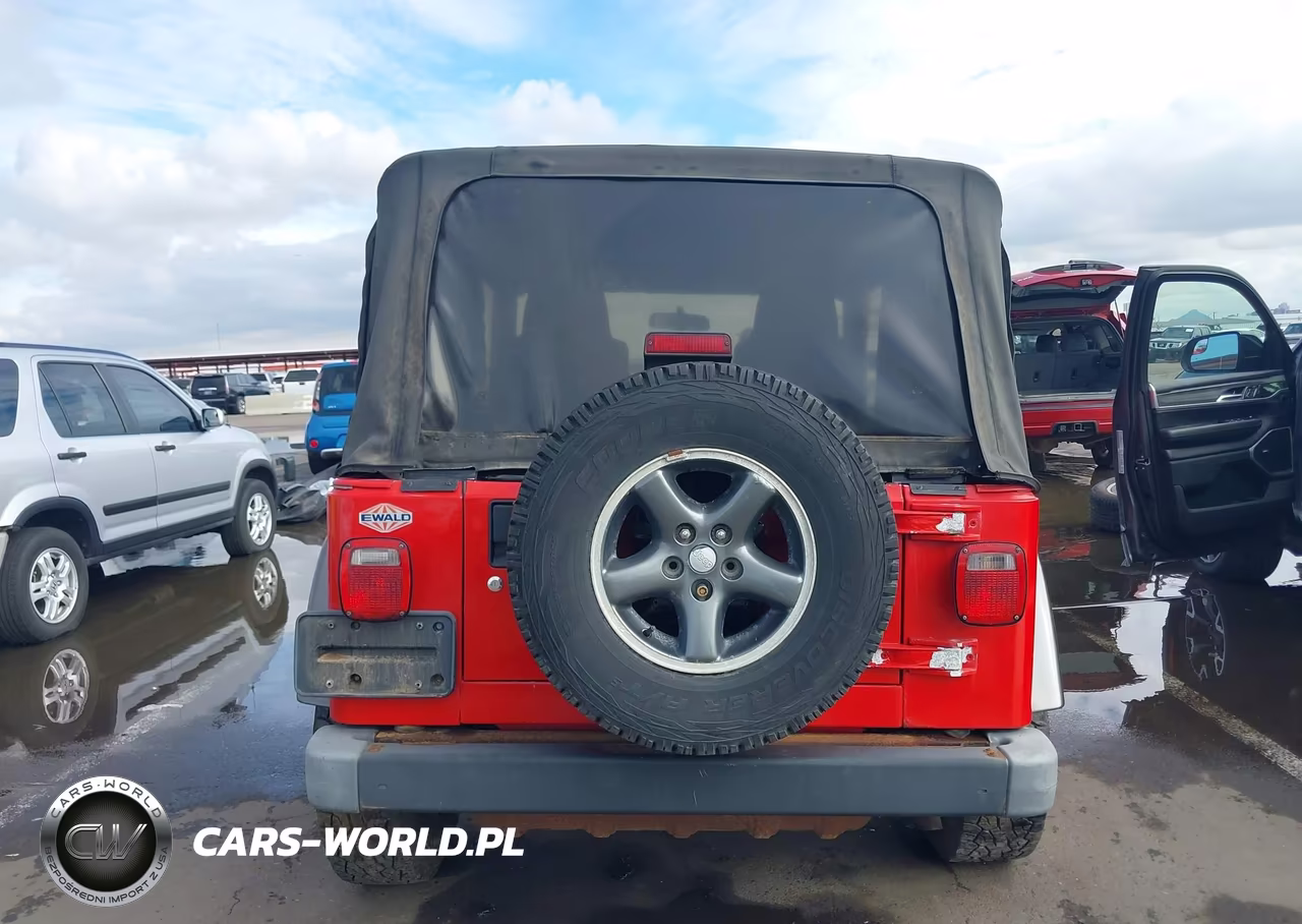 2004 Jeep Wrangler X VIN:1J4FA39S64P726658 - 16