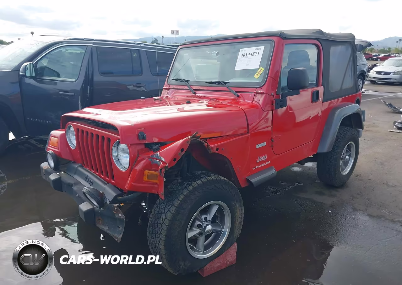 2004 Jeep Wrangler X VIN:1J4FA39S64P726658 - 2
