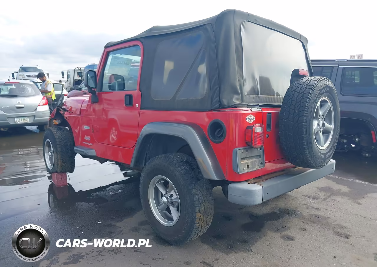 2004 Jeep Wrangler X VIN:1J4FA39S64P726658 - 3