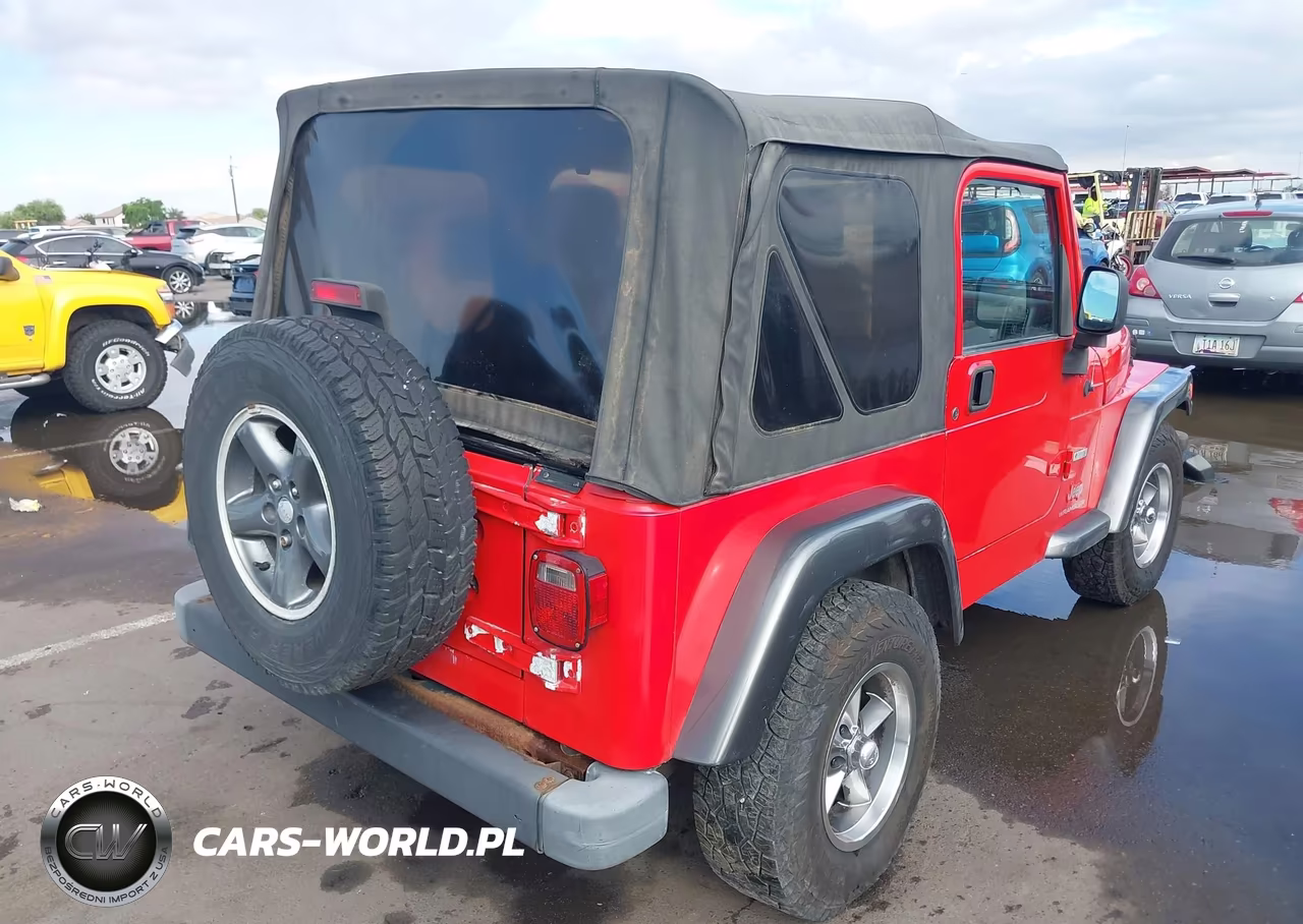 2004 Jeep Wrangler X VIN:1J4FA39S64P726658 - 4