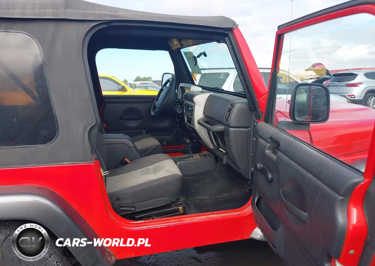 2004 Jeep Wrangler X VIN:1J4FA39S64P726658 - 5