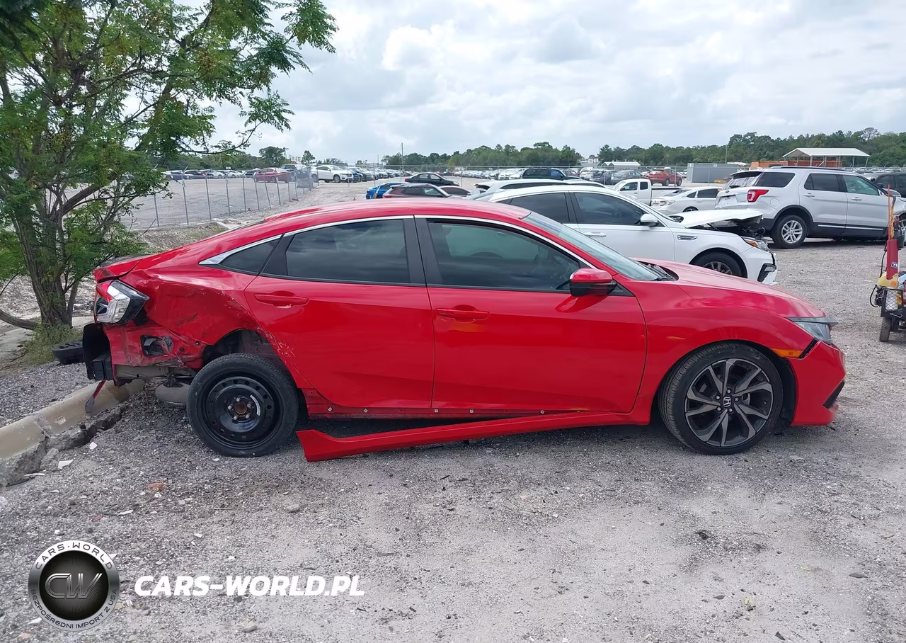 2021 Honda Civic Sport VIN:2HGFC2F86MH533807 - 13