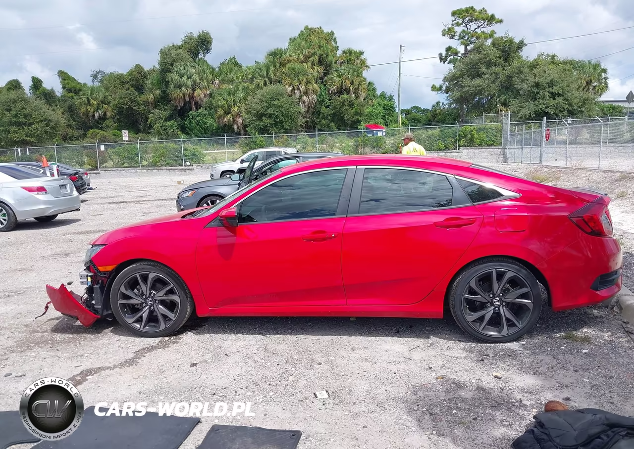 2021 Honda Civic Sport VIN:2HGFC2F86MH533807 - 14