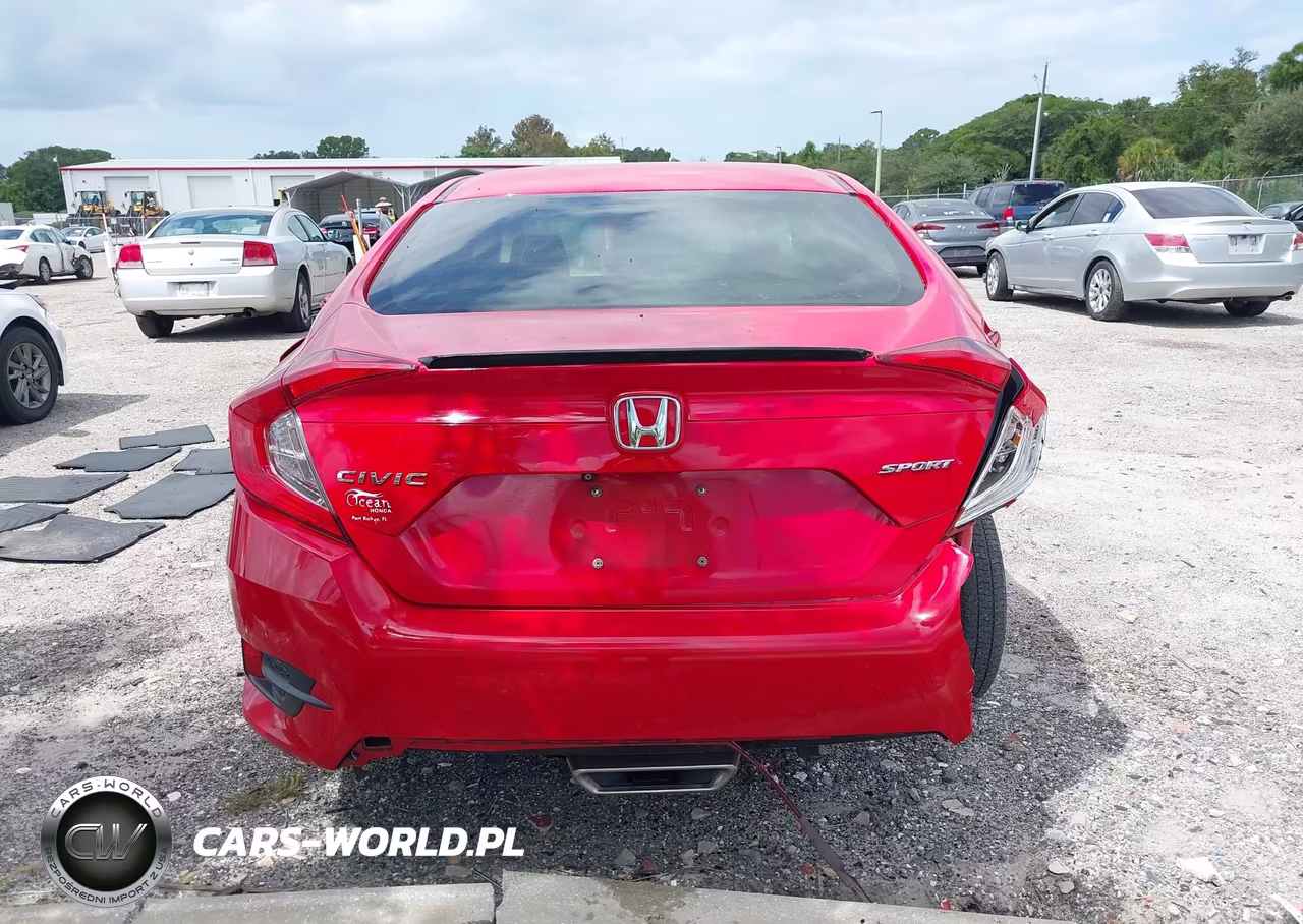 2021 Honda Civic Sport VIN:2HGFC2F86MH533807 - 16