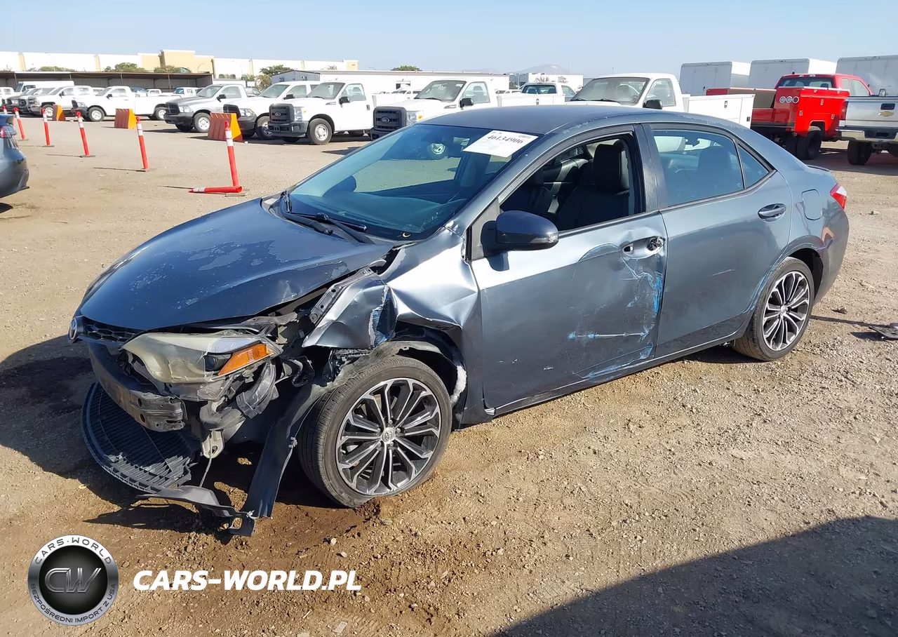 2014 Toyota Corolla S Plus VIN:5YFBURHE1EP160645 - 2