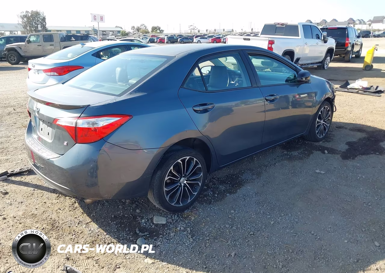 2014 Toyota Corolla S Plus VIN:5YFBURHE1EP160645 - 4