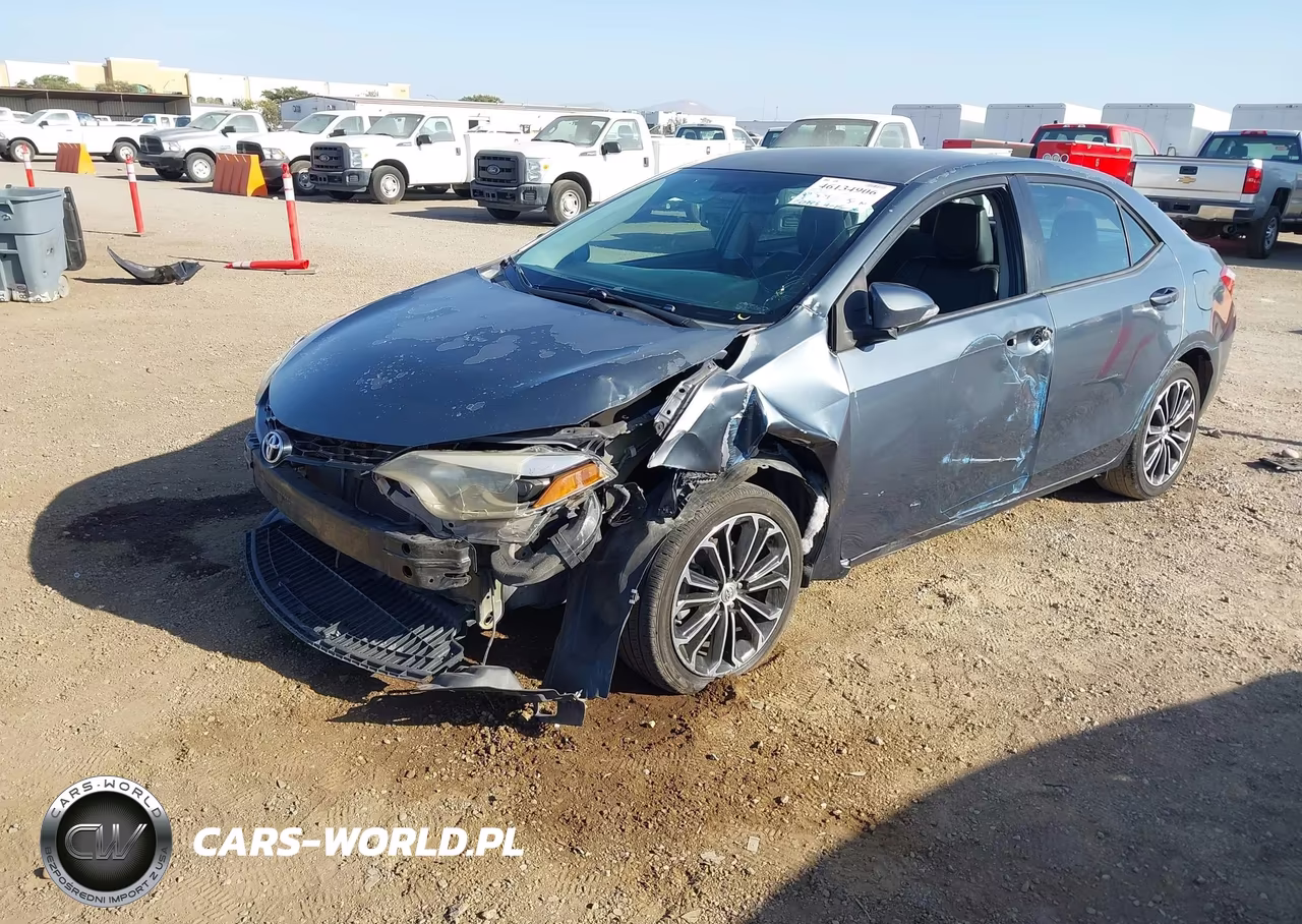 2014 Toyota Corolla S Plus VIN:5YFBURHE1EP160645 - 6