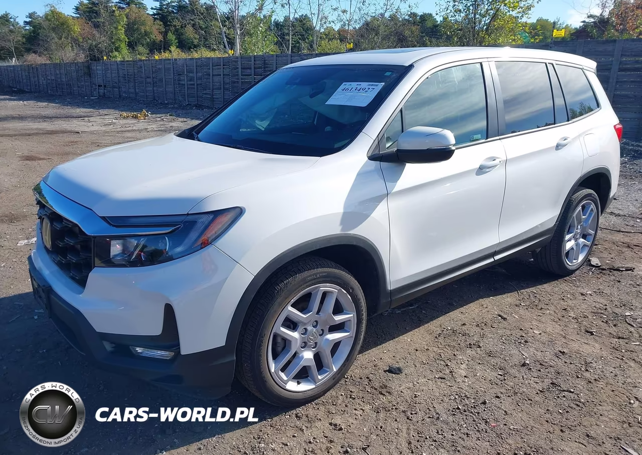 2024 Honda Passport Awd Ex-L VIN:5FNYF8H51RB004394 - 2